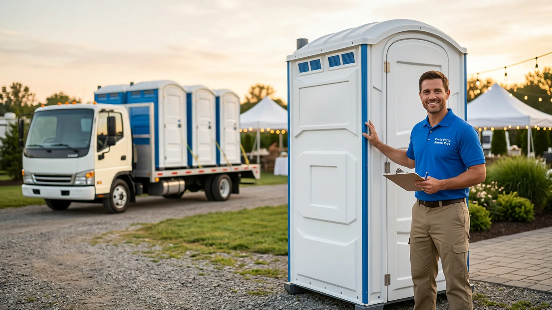 Clean Porta Potty Rental Tracy, CA Near Me
